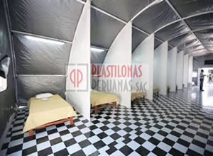 Carpa de lona para hospital