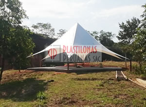 Carpa de lona para sombra