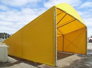 Carpa de lona para salón