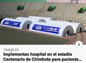 Carpas médicas para hospital