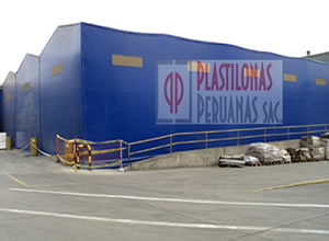 Carpas de lona plástica con estructura